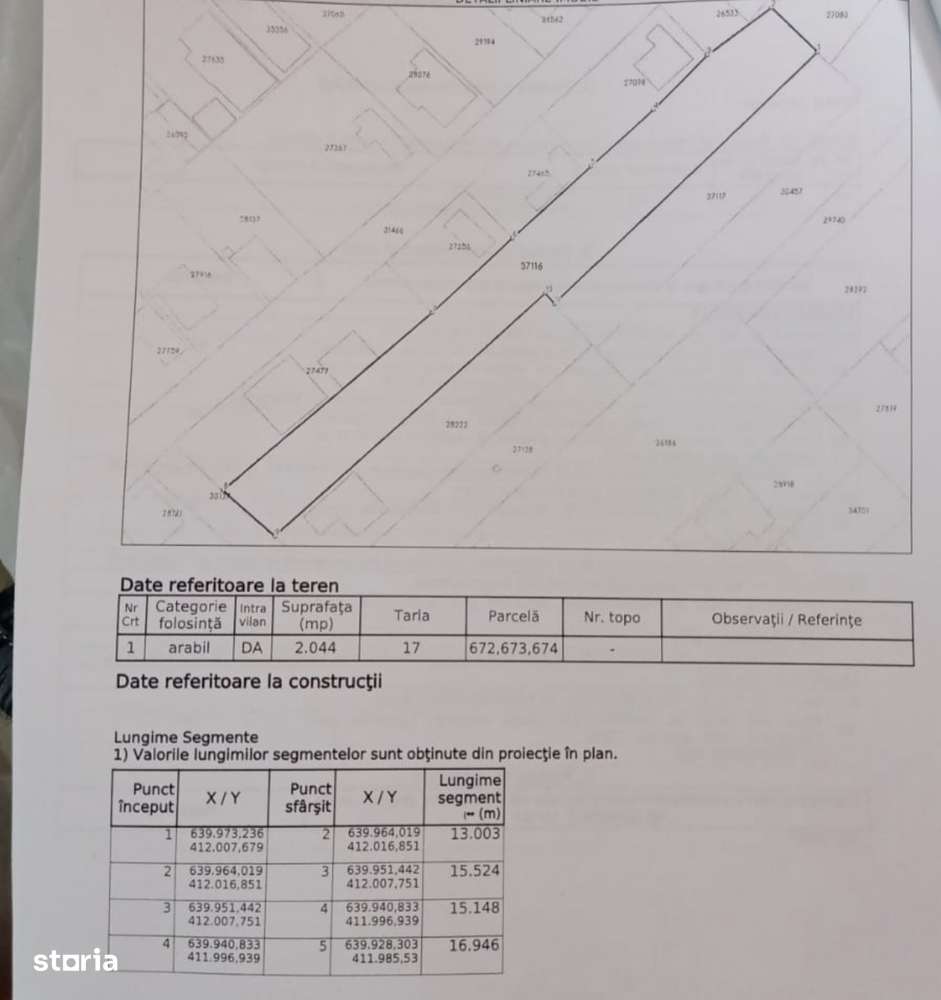 De vânzare teren intravilan 2044 mp in Potoceni-Maracineni-Buzau - Imagine principală: 2/2