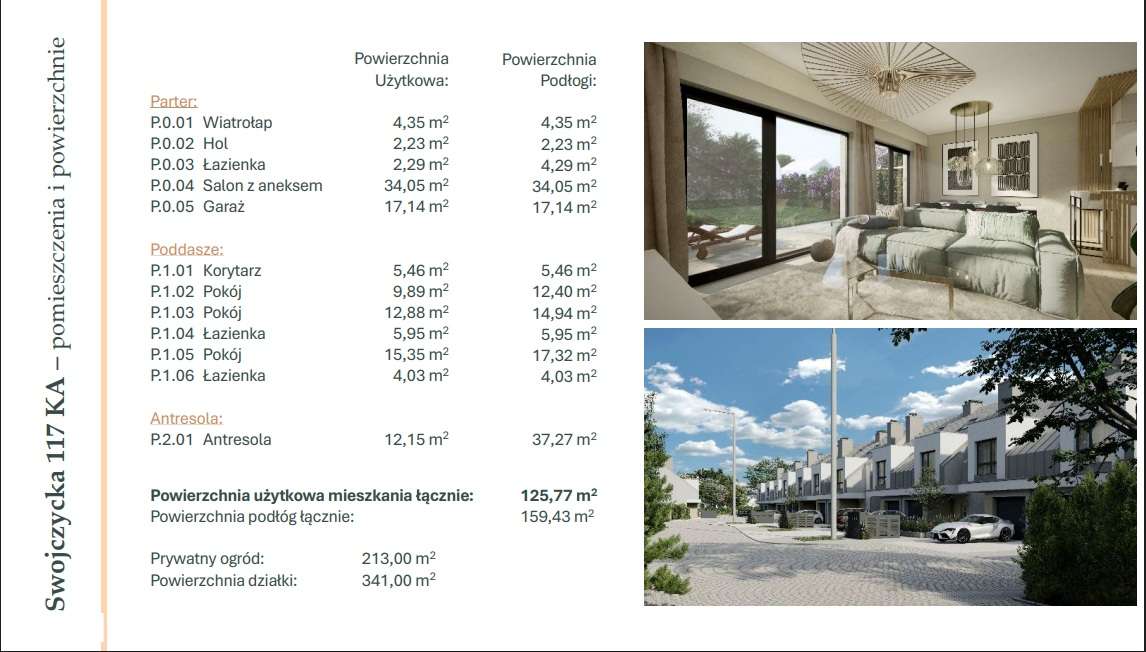 Skrajny szereg z ogródkiem i garażem - Swojczyce, Wrocław-8