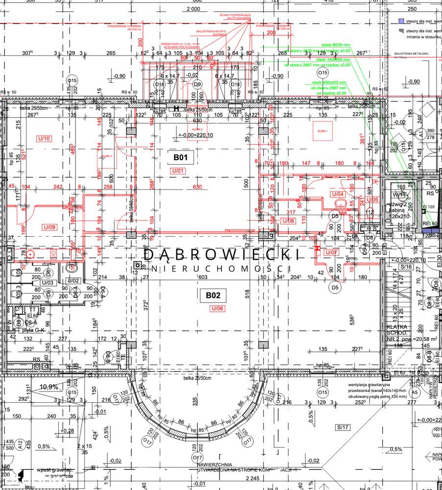 Parterowy Lokal Usługowy 135 m² – ul. Jasnogórska, Stan Deweloperski-9