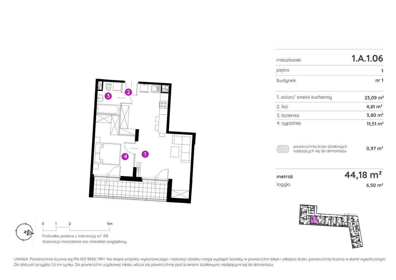 Nowe mieszkania w centrum – gotowe do odbioru od zaraz - Pełny obrazek: 5/6