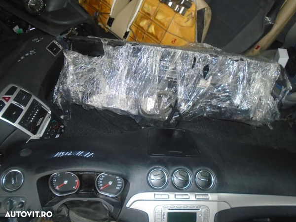 Plansa de bord cu airbag pasager + airbag volan Ford Galaxy din 2009 - 6
