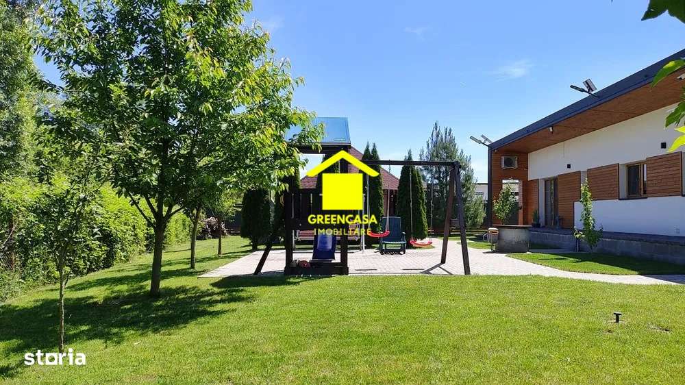 Casa individuala pe un nivel, 4 camere, teren 393mp, Gilau - Imagine principală: 1/8