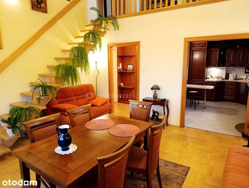 Dwupoziomowe z antresolą cisza blisko centrum!-6