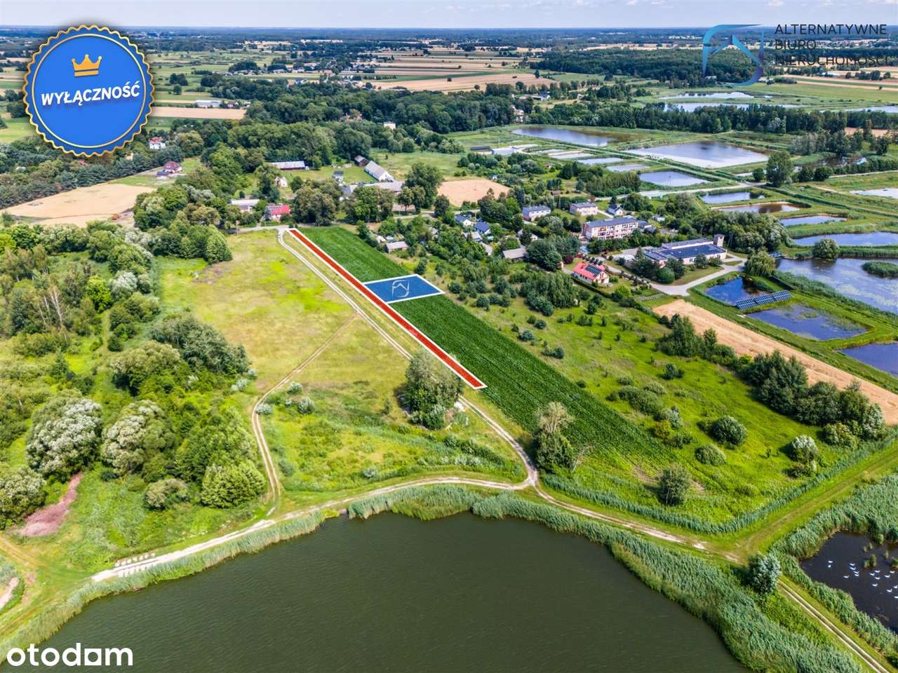 Działka budowlana w trzeciej linii w Samoklęskach - Pełny obrazek: 5/14