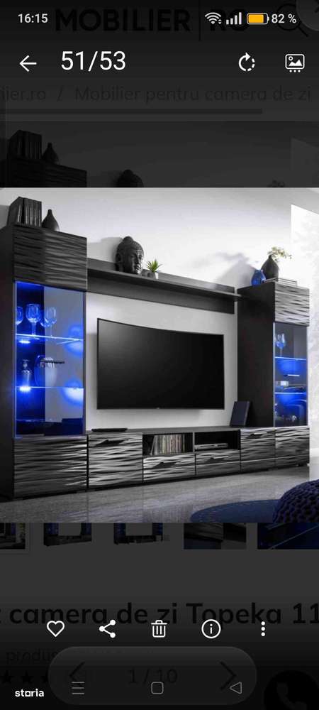 Vând apartament cu 2 camere etaj 3 mobilat și utilat.