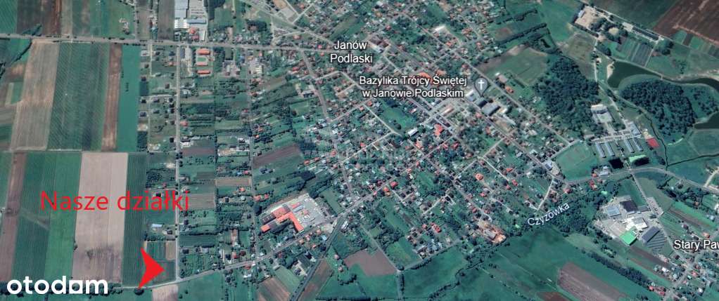 2 działki budowlane przy ul Polnej w Janowie Podl - Pełny obrazek: 5/6