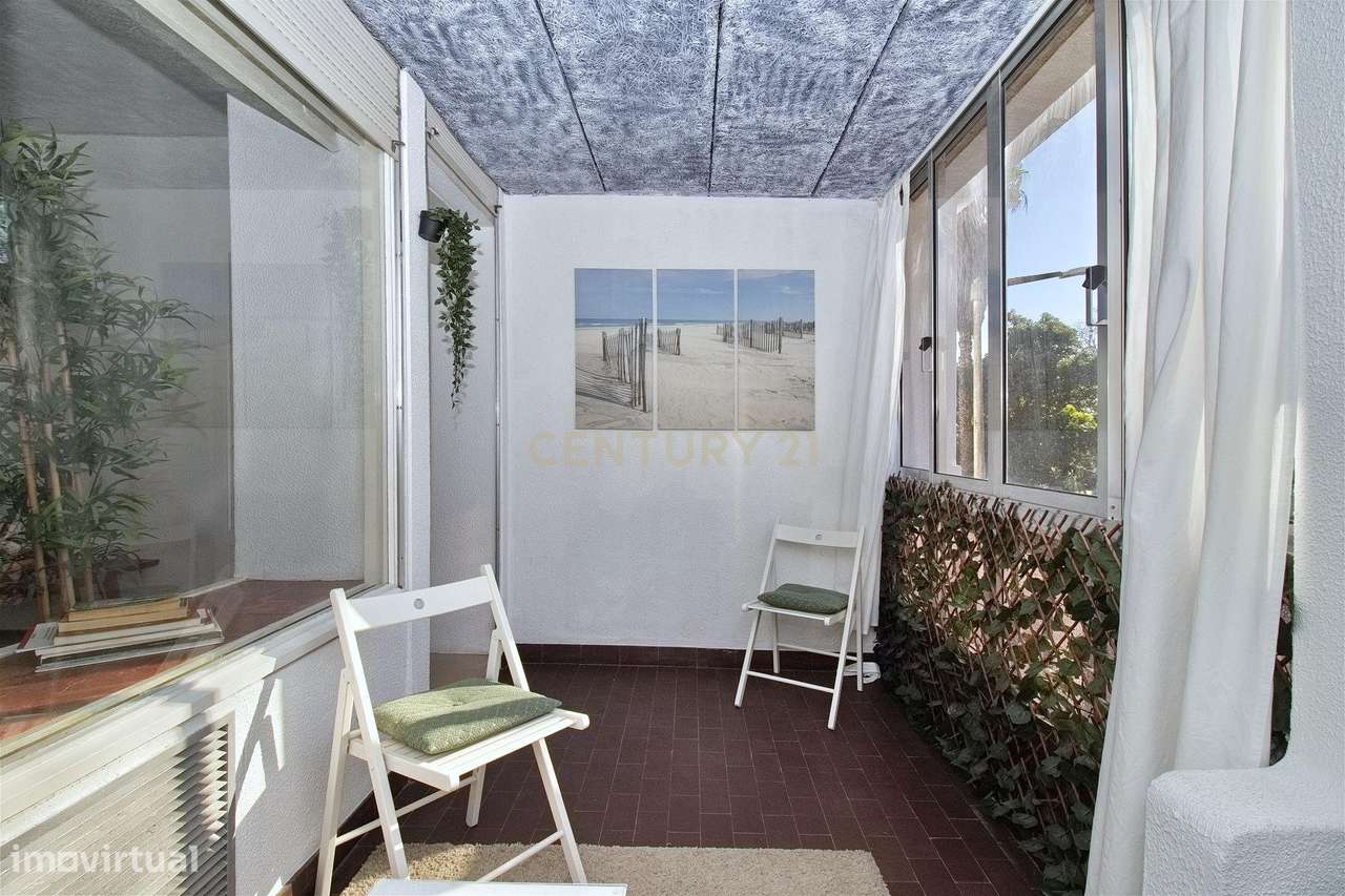 Apartamento T1 mobilado em Carcavelos, Cascais - Perto da Praia - Grande imagem: 5/14