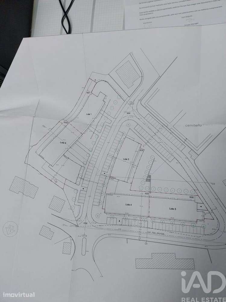 Terreno para construção em Argoncilhe de 549,00 m2 - Grande imagem: 4/9