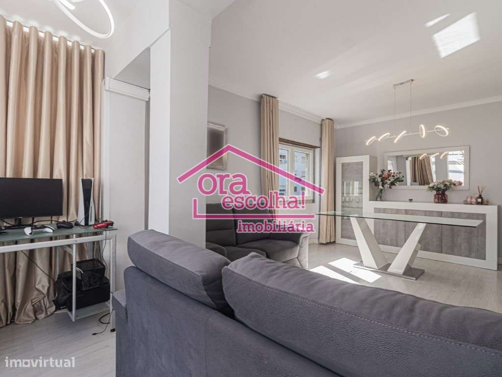 Apartamento T2 remodelado com 92 m2 nas Paivas!-2