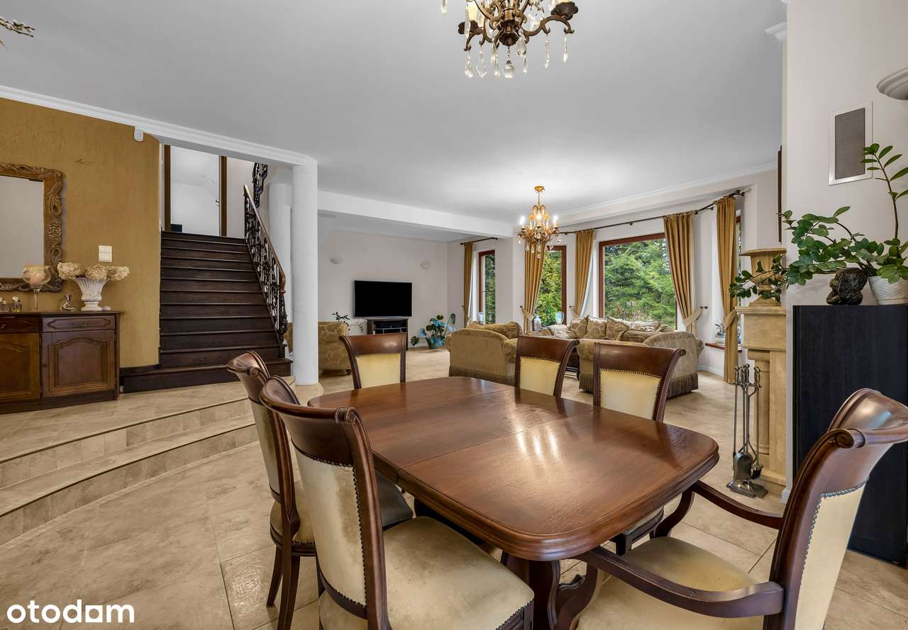 BEZPOŚREDNIO! Duży rodzinny dom z pięknym ogrodem Warszawa Wilanów - Pełny obrazek: 4/20