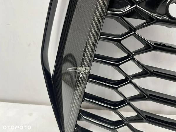 Audi RS7 C8 Carbon Kratka Zderzaka Prawa Przód Przednia 4K8807682D - 4