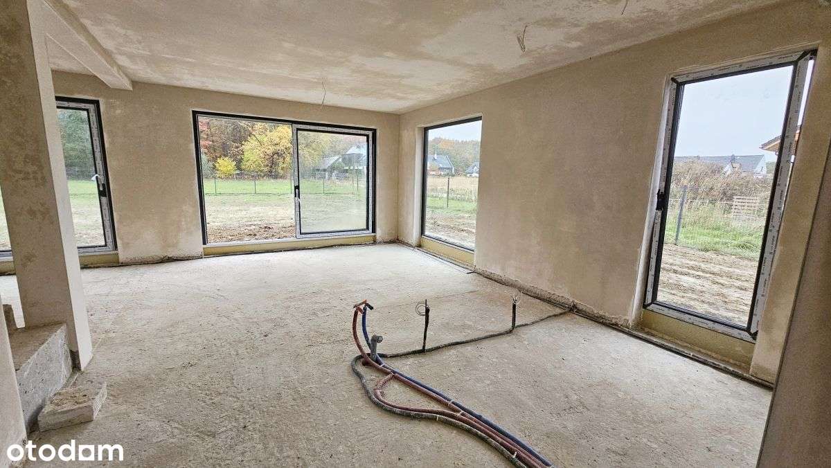 Nowoczesny bliźniak przy lesie-5