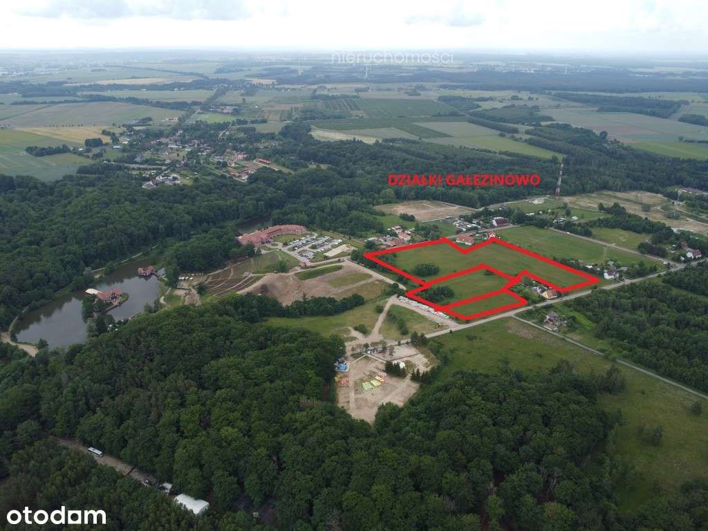 Działki, inwestycja w Gałęzinowie, blisko Morza - Pełny obrazek: 1/6