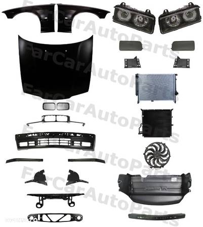BMW Seria 3 E36 90-93 Kompletny Przód - 1