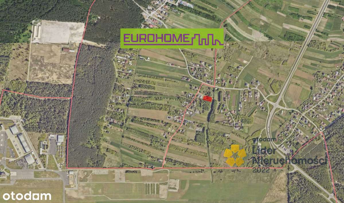 Działka budowlana 15,55 ar |Trześń |-8