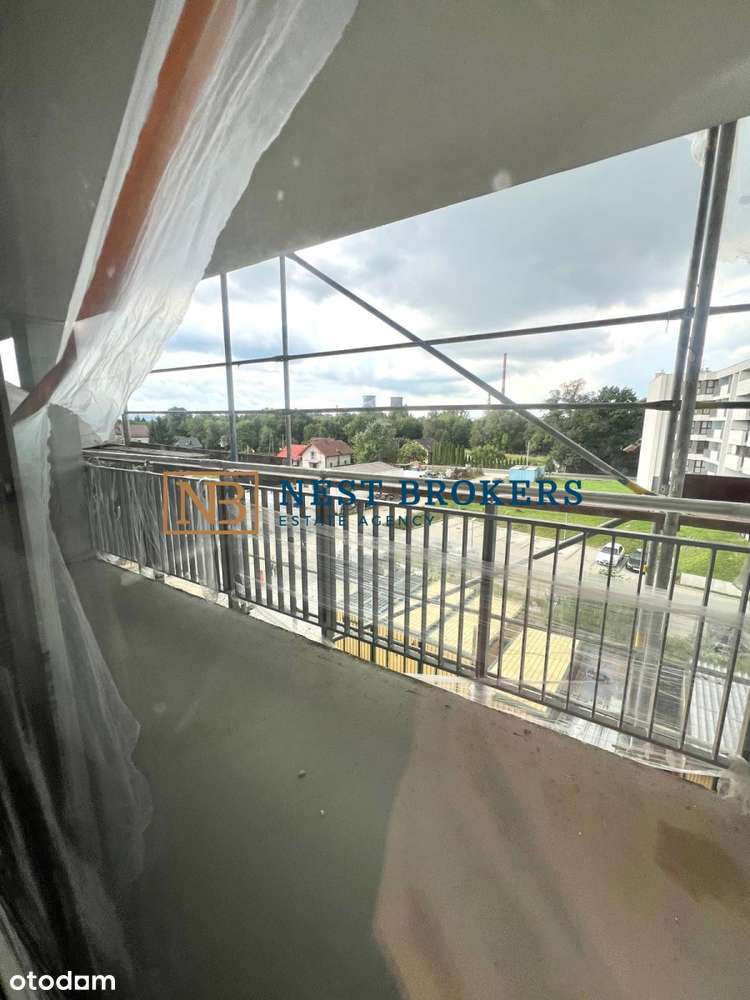 Gotowe | balkon 8 m2 | możliwość zrobienia 2 pokoi - Pełny obrazek: 4/6