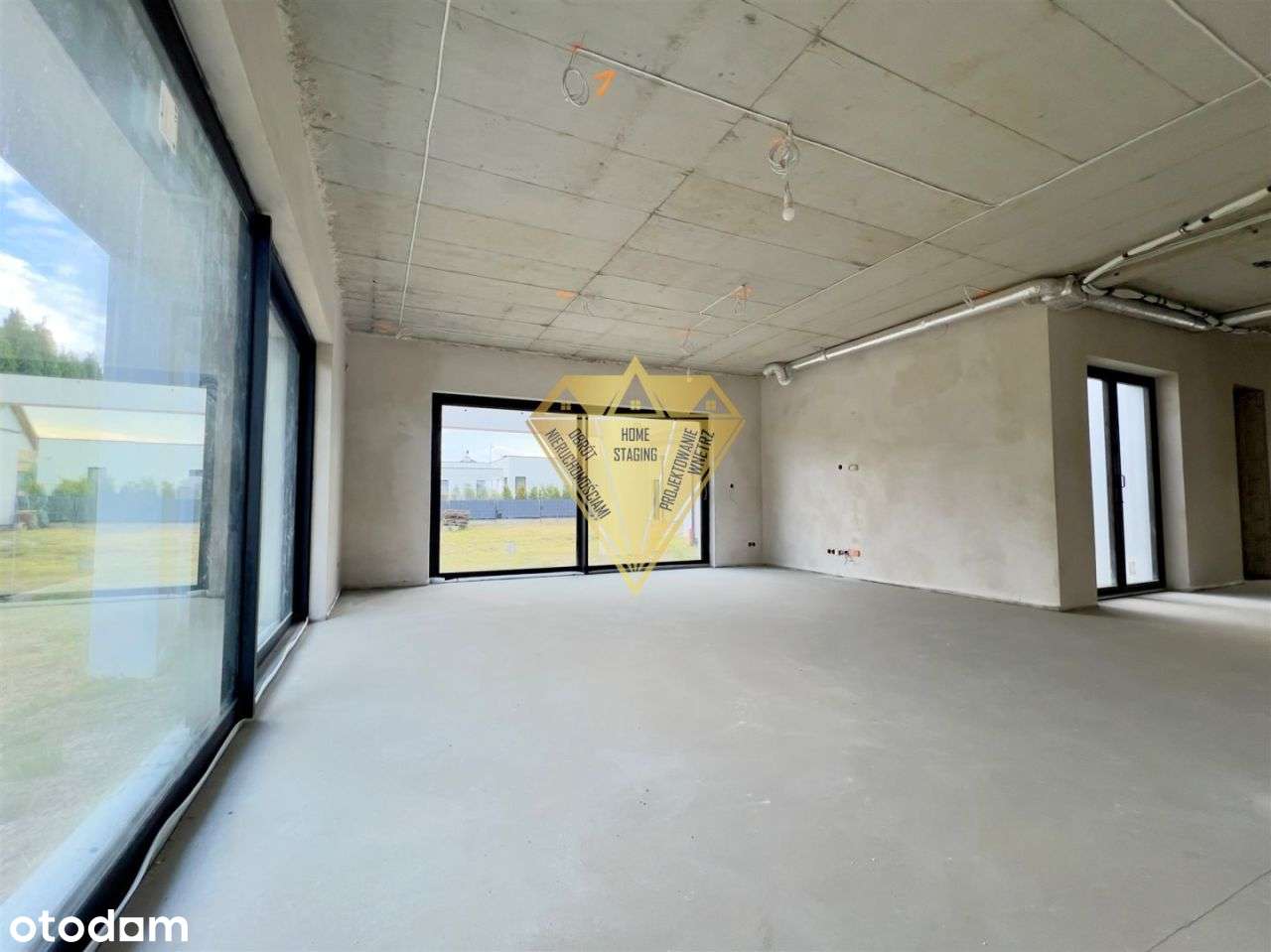 Dom przyszłości przy lesie - Smart, 4 garaże, styl-12