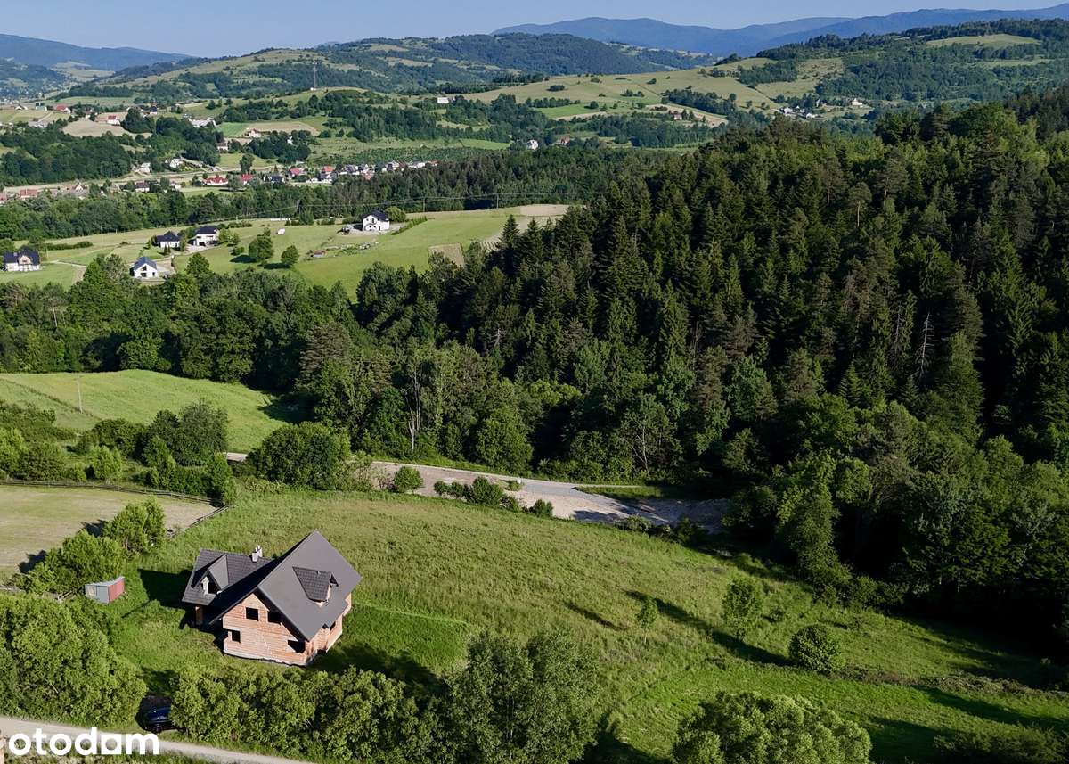Widokowa działka budowlana w Mszanie Dolnej - Pełny obrazek: 4/5