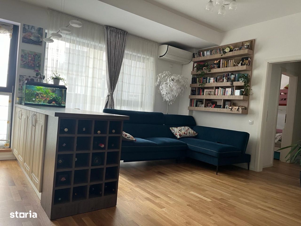 Apartament 3 camere, terasa spațioasă, 2 locuri de parcare incluse