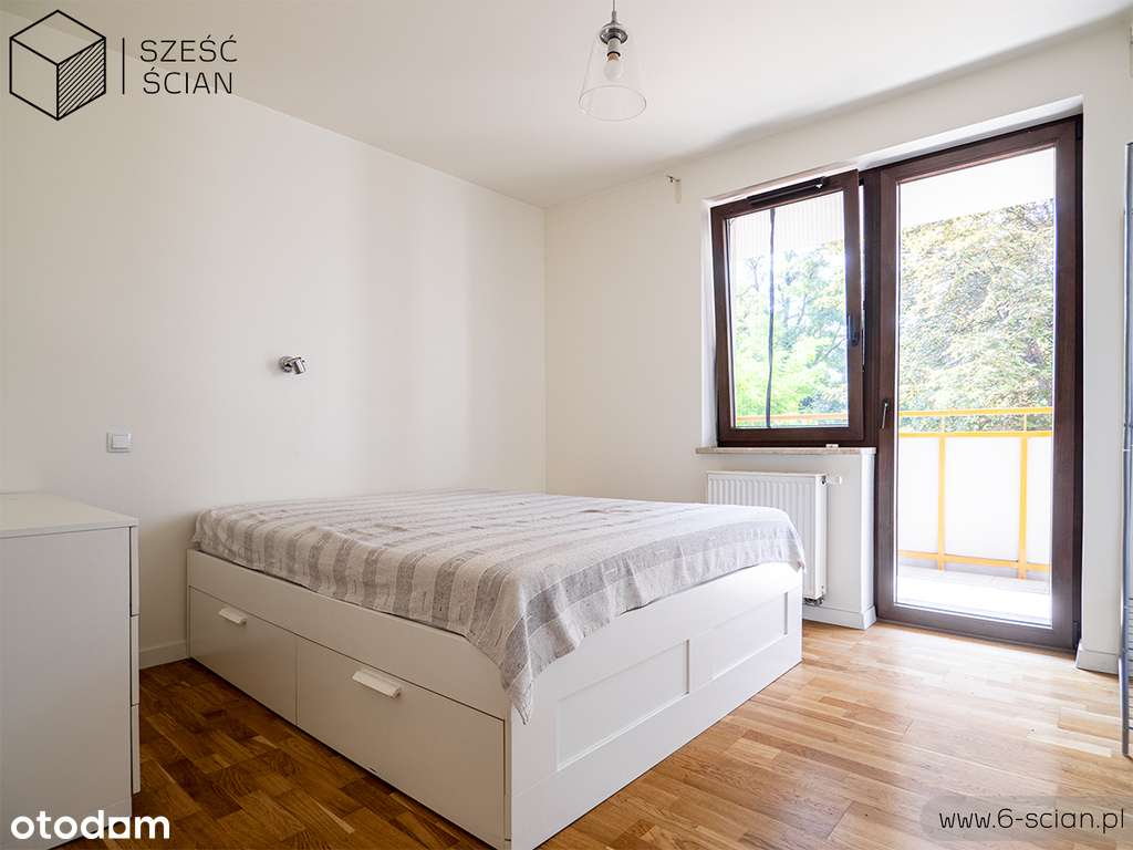 2-pok.| Duży taras | Drewniana podłoga| Brzeska 15-8