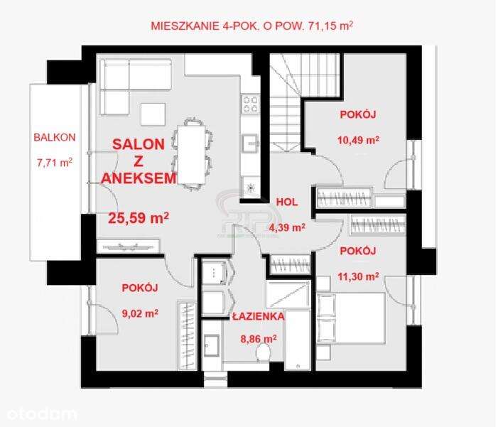 *Nowe*4-pok*Balkon*Kiełczówek*Zakończenie 10-2025-0