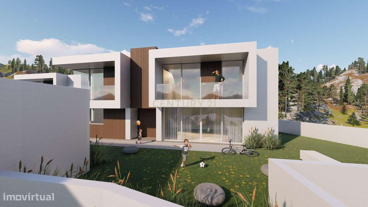 Terreno Urbano - Projeto Aprovado para Construção de 4 Moradias Contem - Grande imagem: 5/11