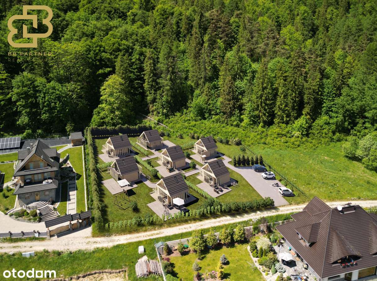 Widokowa pod domki i pensjonat, media, plan-0