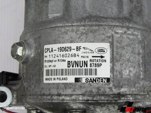 Compressor de ar condicionado Seminovo/ Original LAND ROVER RANGE ROVER EVOQUE (... - 4