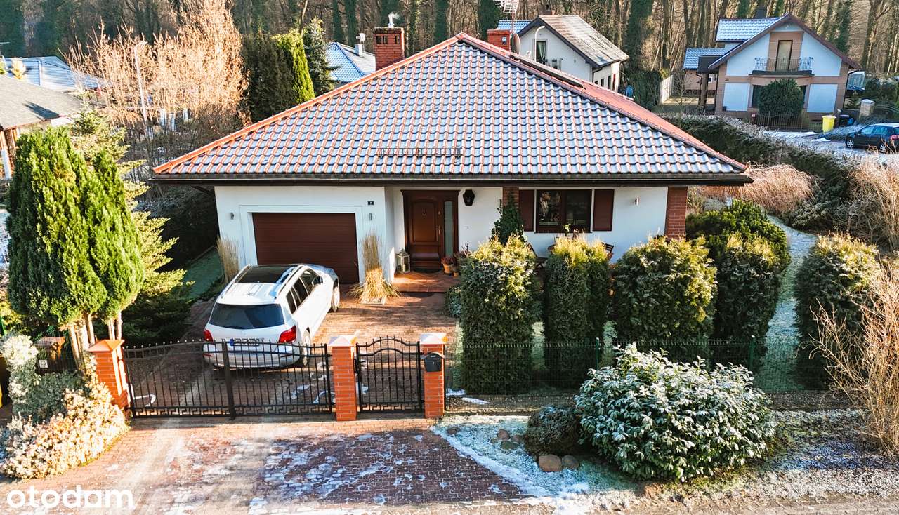 Stylowy dom parterowy w Płotach