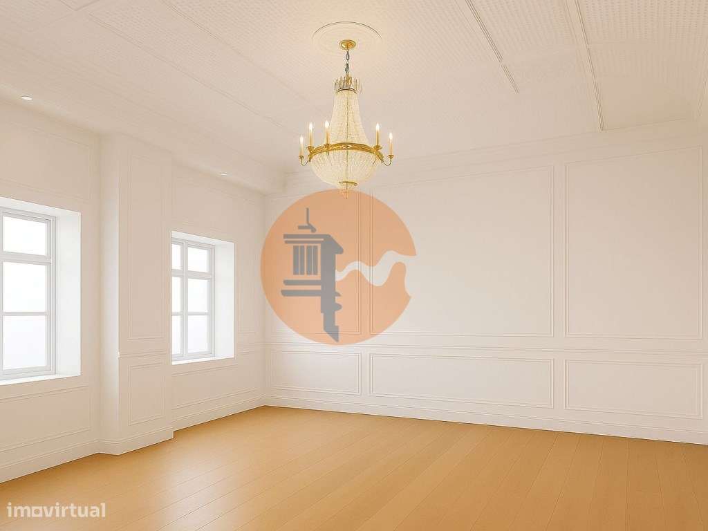 Encantador apartamento T2 com 89 m2 em um edifício Pombalino de gra...-13