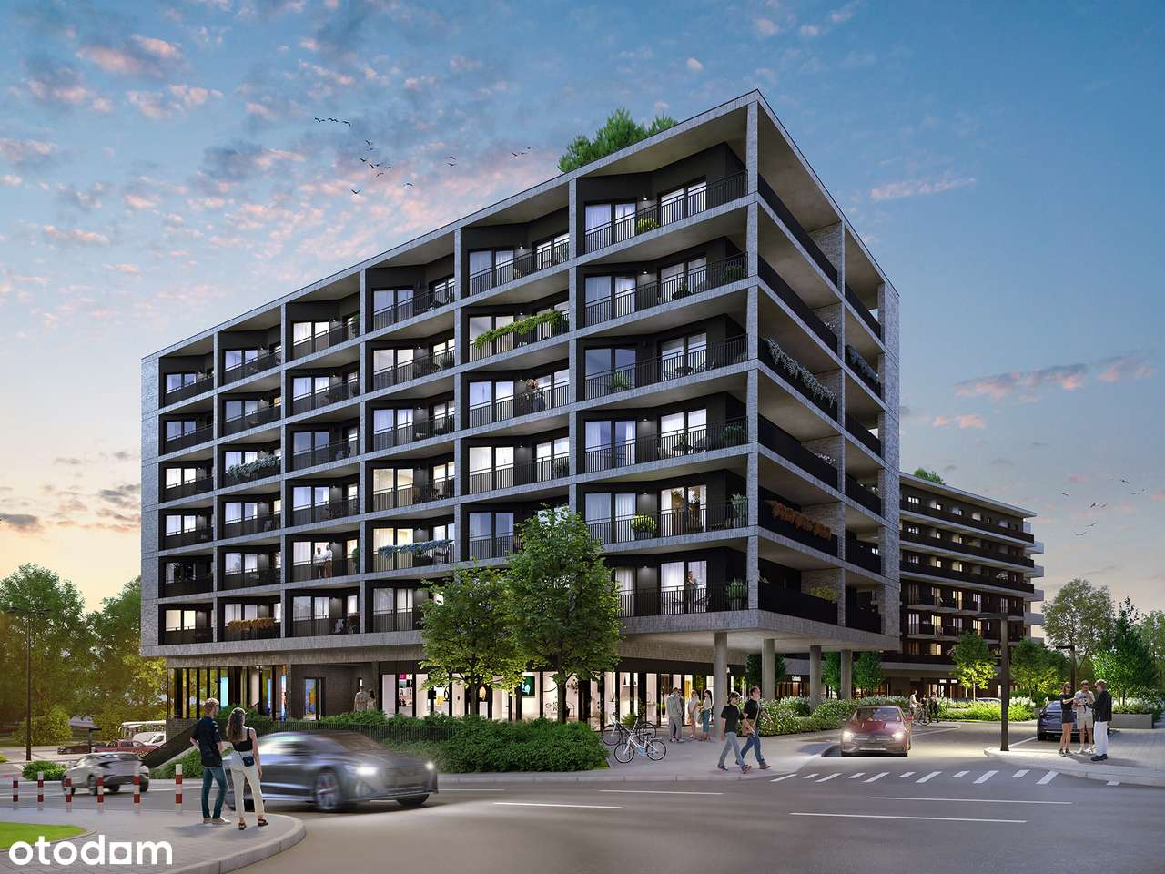 2-pokojowe mieszkanie 40m2 + balkon (lokal 64)