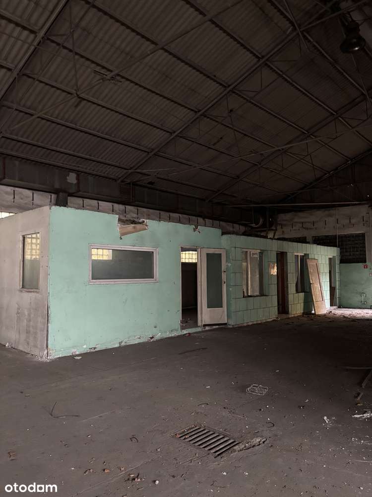 Do wynajęcia magazyn murowany z placem utwardzonym - Pełny obrazek: 4/11