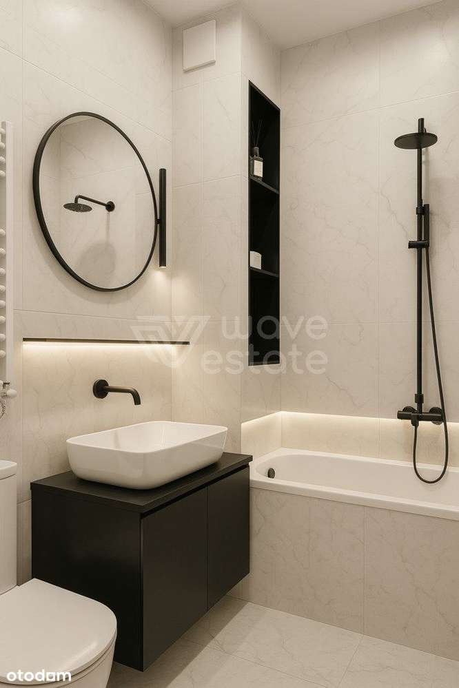 Metro Trocka! 2 pokoje 50,30m+ balkon + piwnica - Pełny obrazek: 5/19