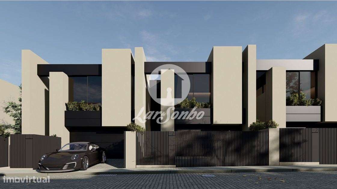 Moradia nova T3, com 2 frentes, localizada, São Cosme, no concelho ...-9