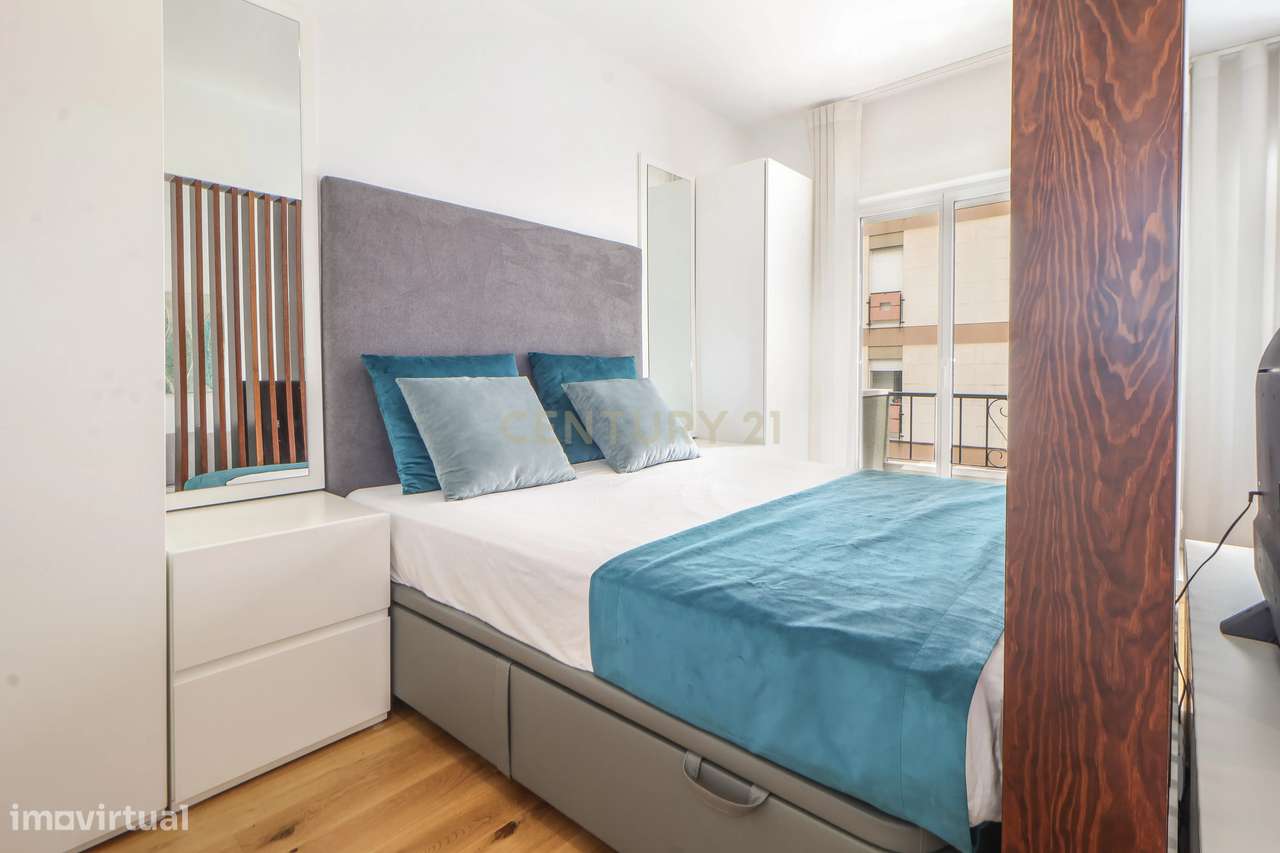 Apartamento T1 para arrendar   Bairro de Santos - Grande imagem: 4/16