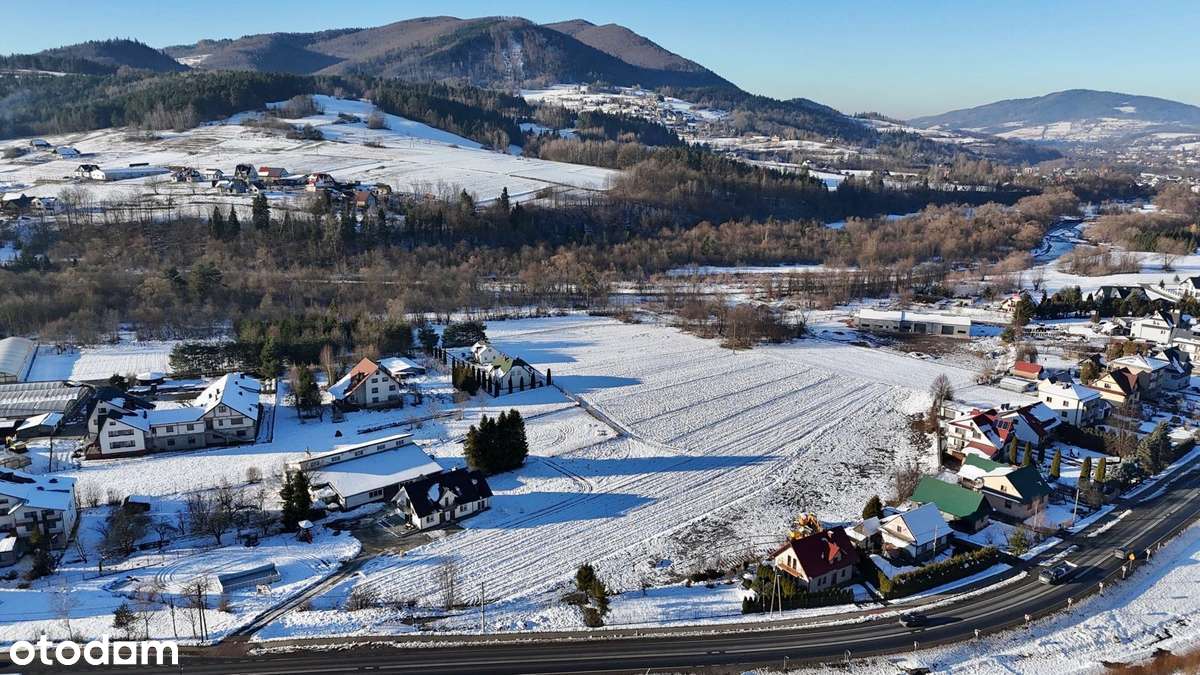 Działka inwestycyjna- Mszana Dolna - Pełny obrazek: 4/9