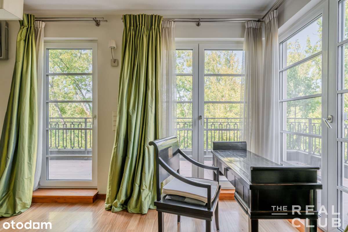 Nietuzinkowy apartament w parku, Mokotów-5