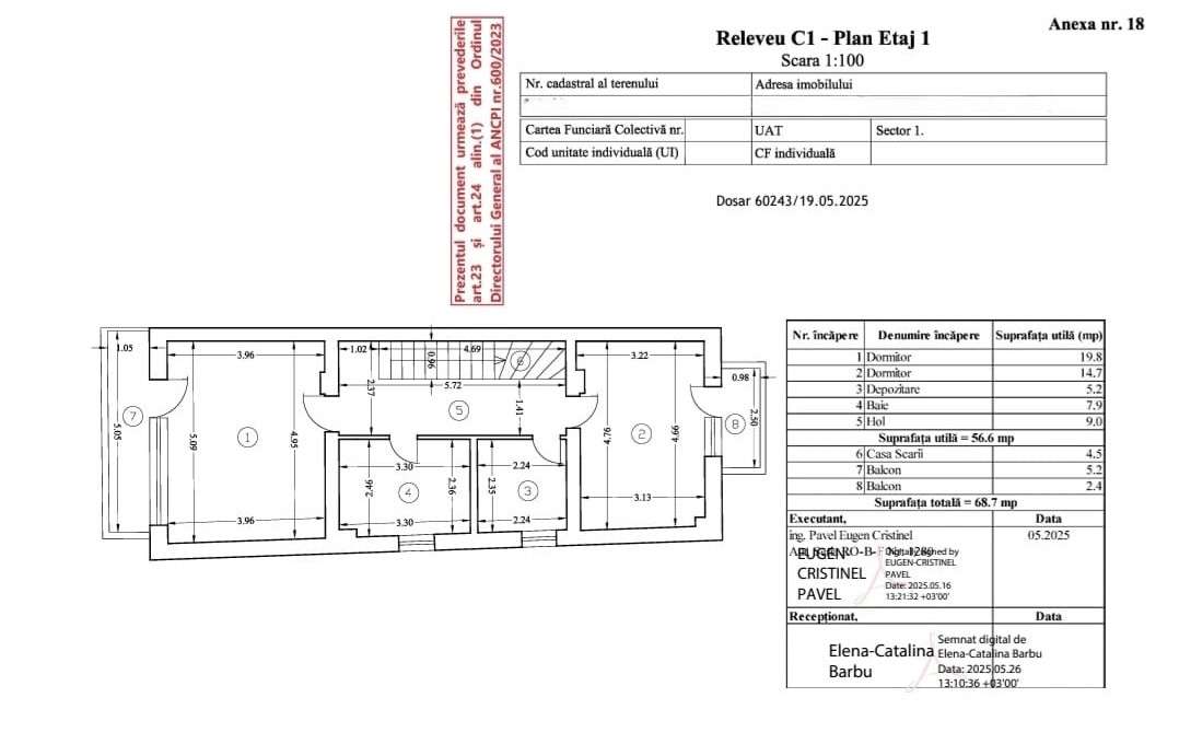 Vila Individuala P+1+Pod 5 camere, 2 bai, Metrou Paris Padurea Baneasa-16