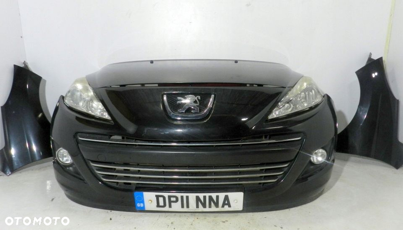 ZDERZAK MASKA KOMPLET PRZÓD PEUGEOT 207 LIFT 09-12 - 2