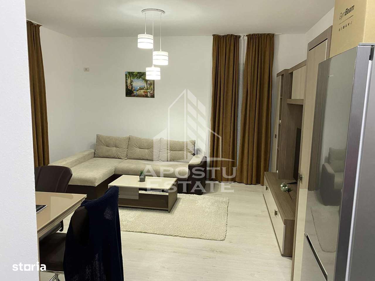 Apartament cu 2 camere mobilat si utilat in Giroc in spate la Lidl. - Imagine principală: 4/7