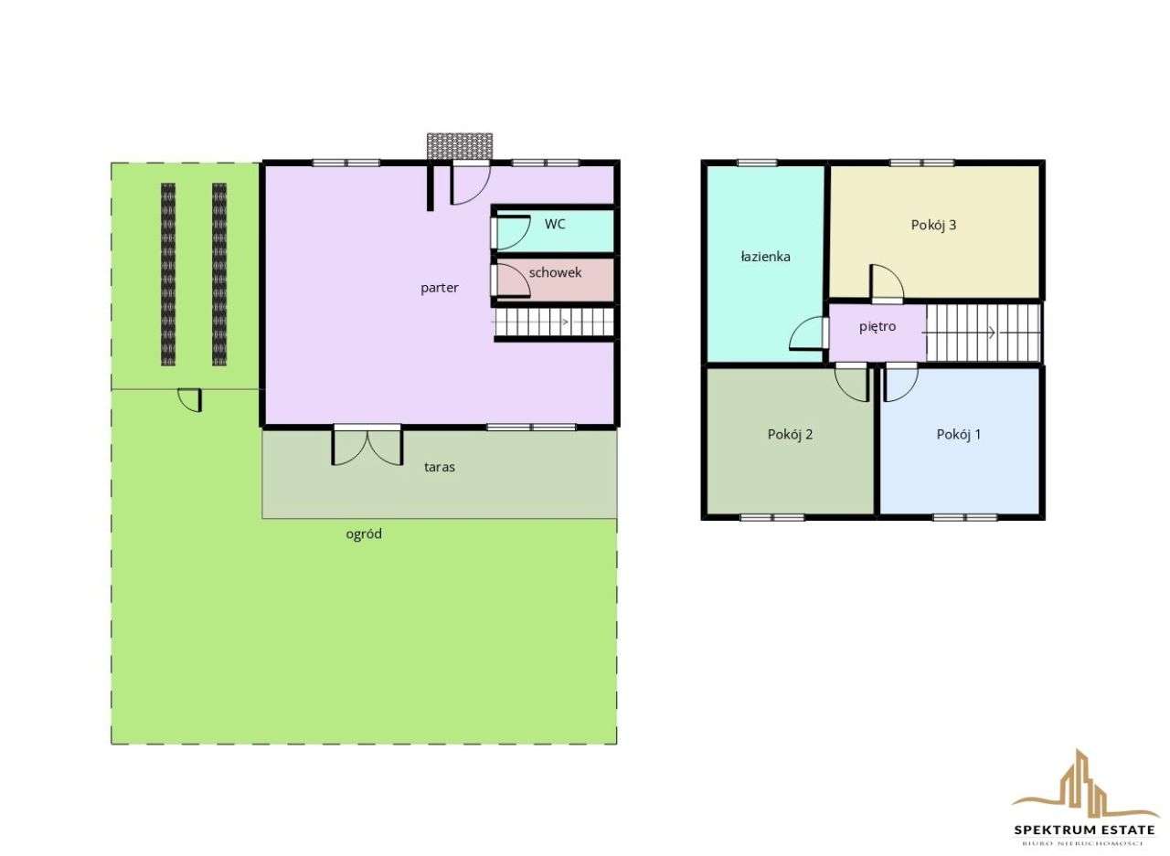 Bliźniak Zabierzów z piękną działką-8