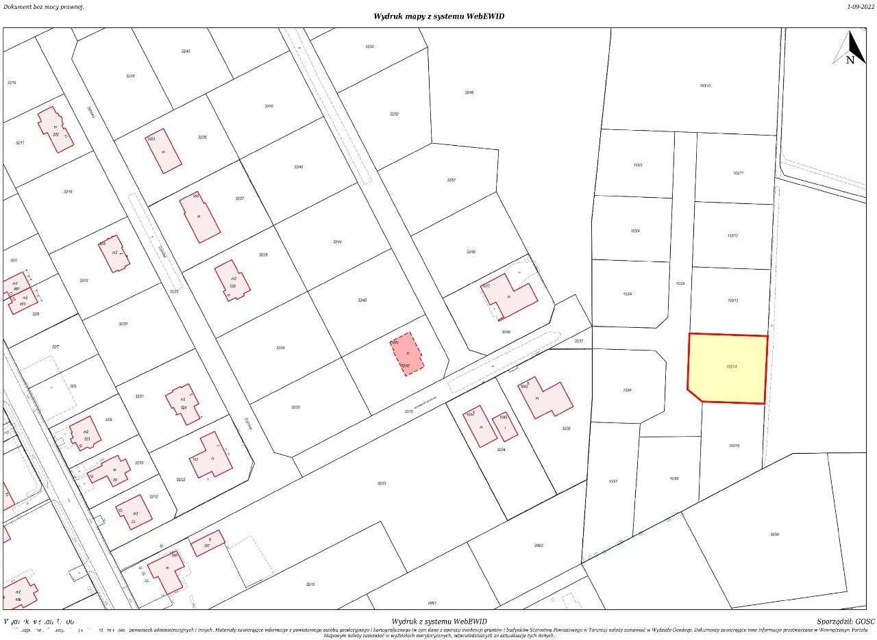 Atrakcyjna działka budowlana w Biskupicach-1