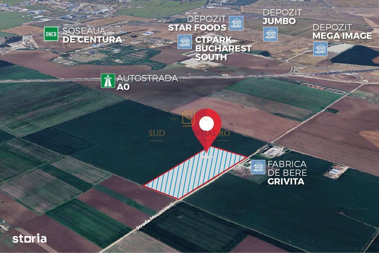 Teren extravilan 78.657 mp, deschidere de 480 ml, Popesti-Leordeni, If - Imagine principală: 5/5