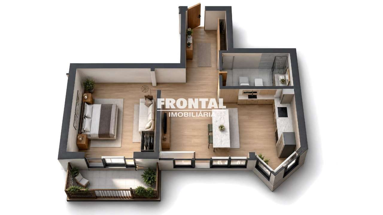 Apartamento T0 novo com garagem - Paranhos | Pingo Doce do Amial-28