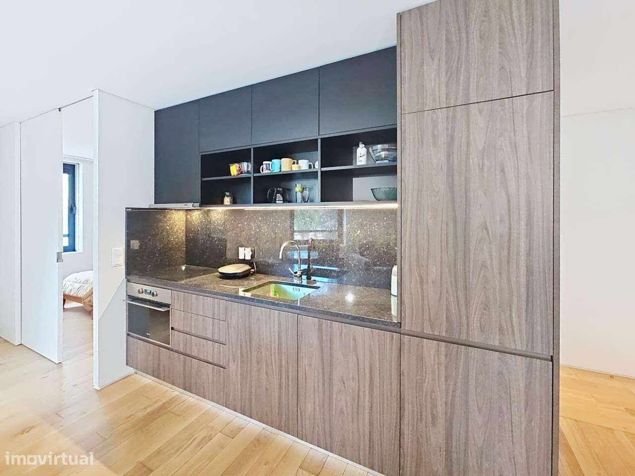 Apartamento T1  Novo no Coração do Porto | Mobilado | Junto ao Hospita - Grande imagem: 2/22