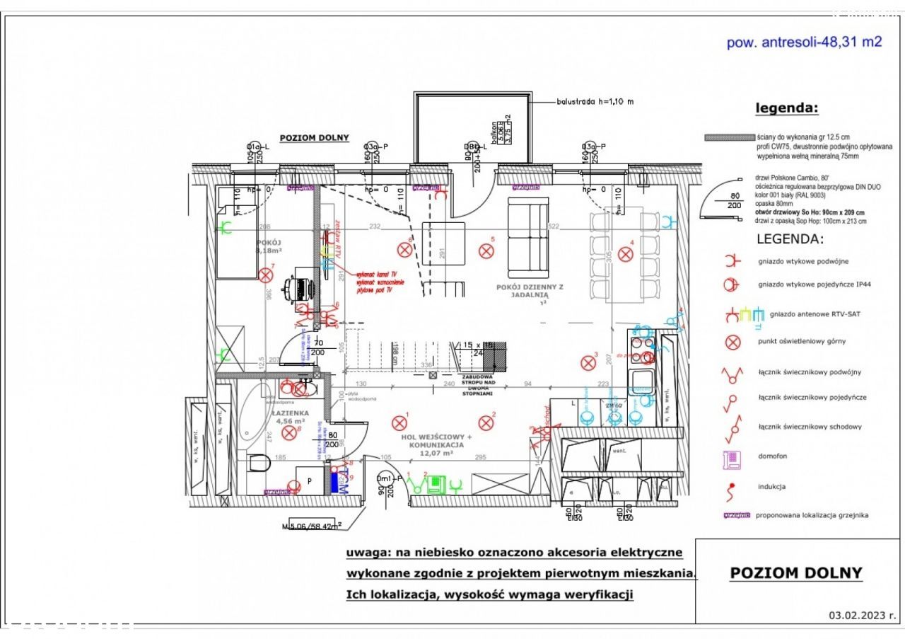 Apartament 111,08 m2, Konstantynów