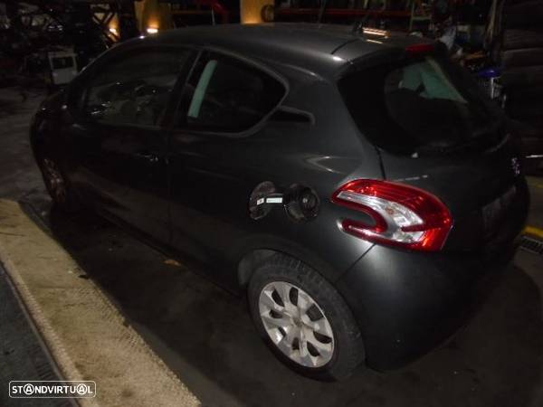 Carro MOT: ZMZ ZM01 EB0 CXVEL: 20CR02  PEUGEOT 208 FASE 1 2013 1.0I 68CV 3P CINZA ESCURO GASOLINA - 4