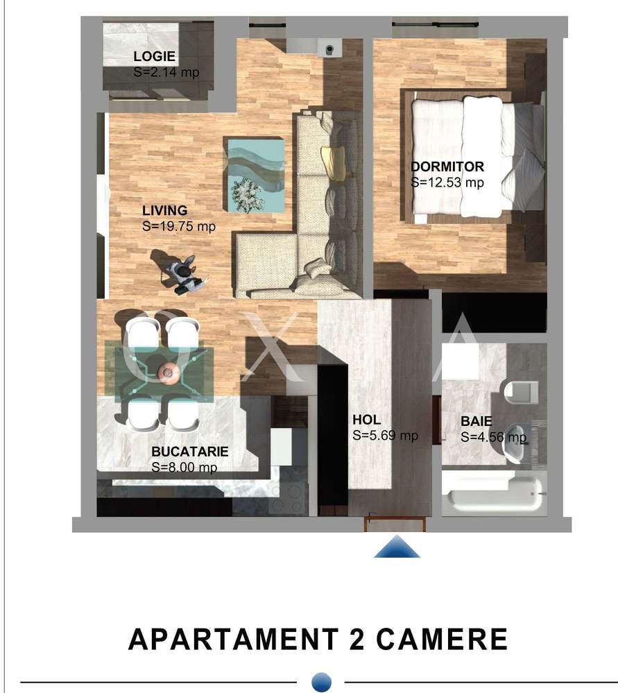 SX624 Torontalului - 2 Camere - Comision 0% - Imagine principală: 3/10
