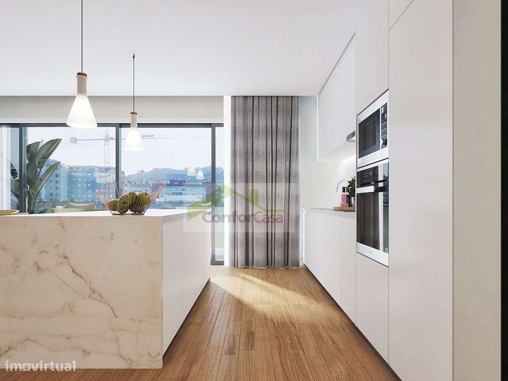 Apartamento T3 Duplex novo com grande terraço - Grande imagem: 4/20