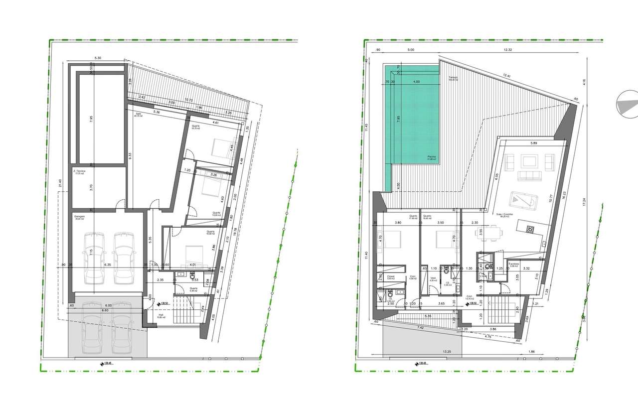 Moradia Moderna com Vista para a Baía de São Martinho – Em Construção-7